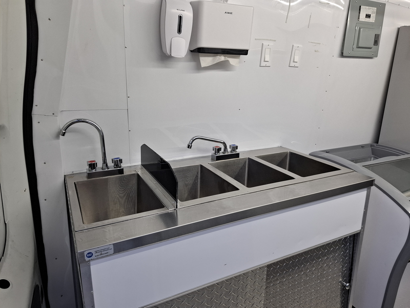 Handwash and 3 Compartment Sink 3 Comp Sink